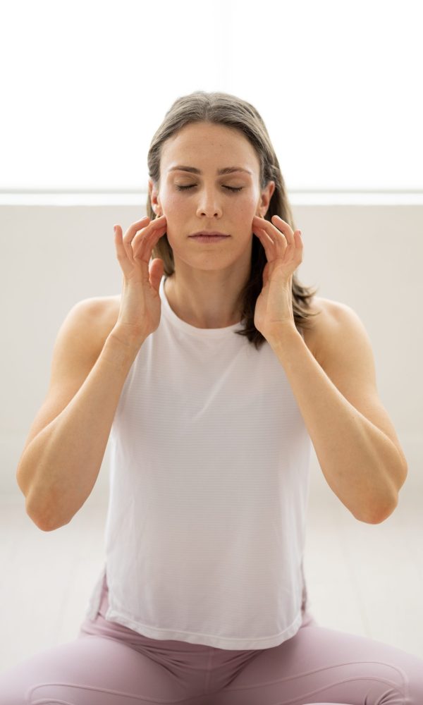 Student during Yin Yoga Teacher Training